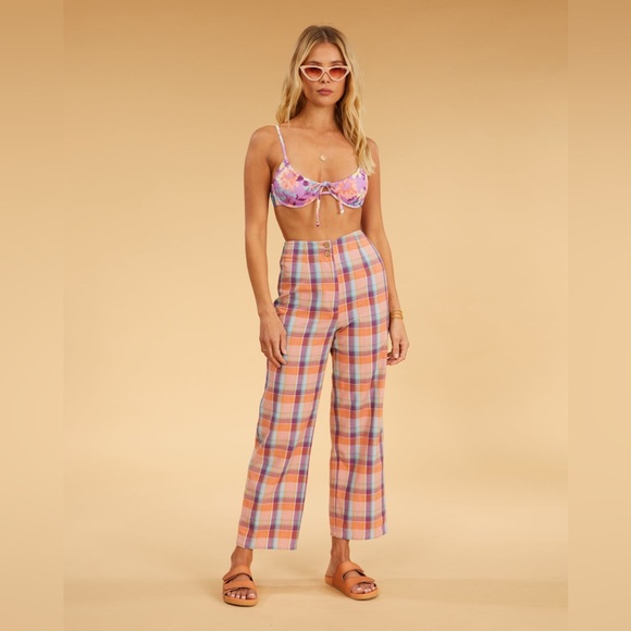 Billabong Pants - Billabong x Salty Blonde Womens Break Point Linen Pants